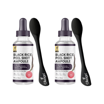 Black Rice Peel Shot Ampoule Exfoliator for Face