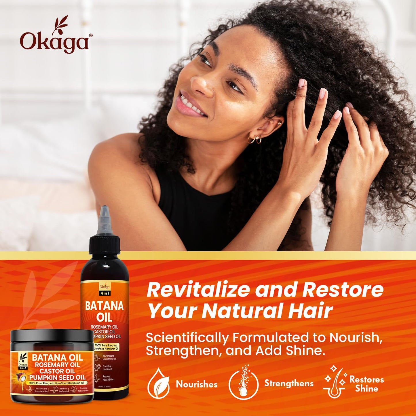 Batana Oil and Cream for Hair Growth Bundle