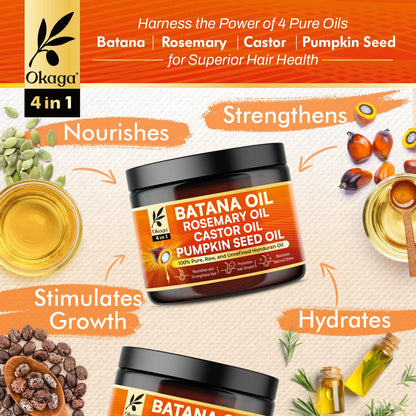 Batana Oil Cream for Hair Growth