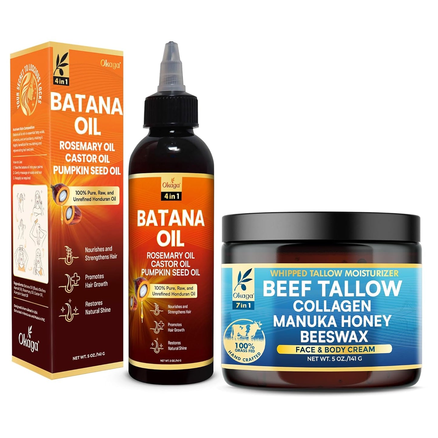 Okaga Nourish and Restore Bundle