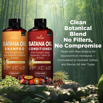 Batana Oil Shampoo & Conditioner